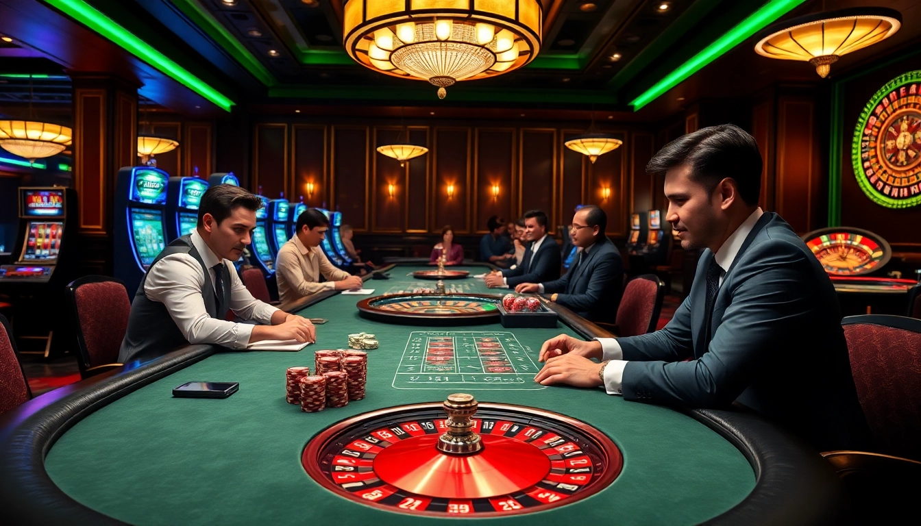 Play exciting games at W88 casino with high-quality poker chips and roulette wheels.