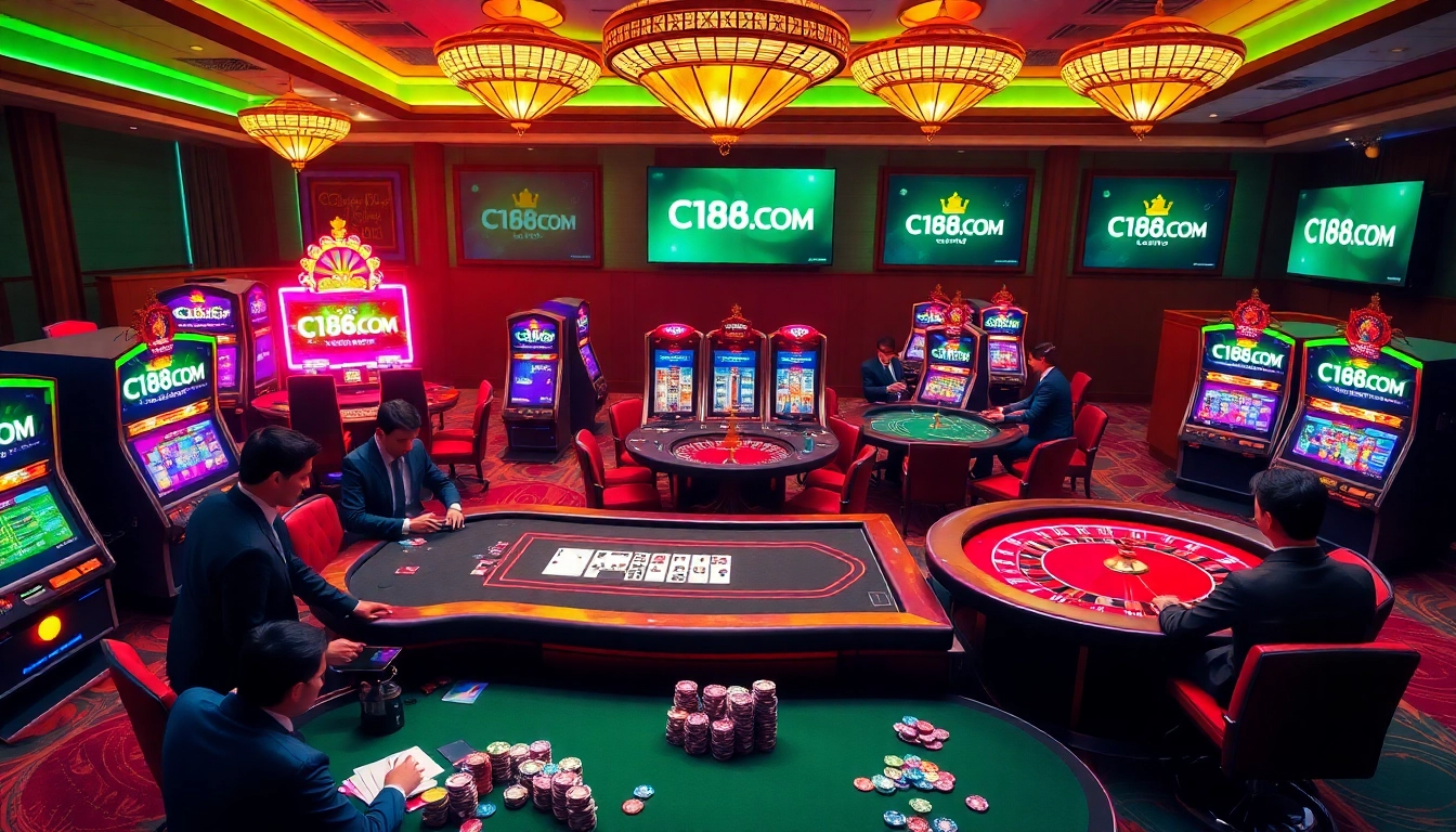 C168.COM offers a vibrant casino experience with poker tables, slot machines, and thrilling games.