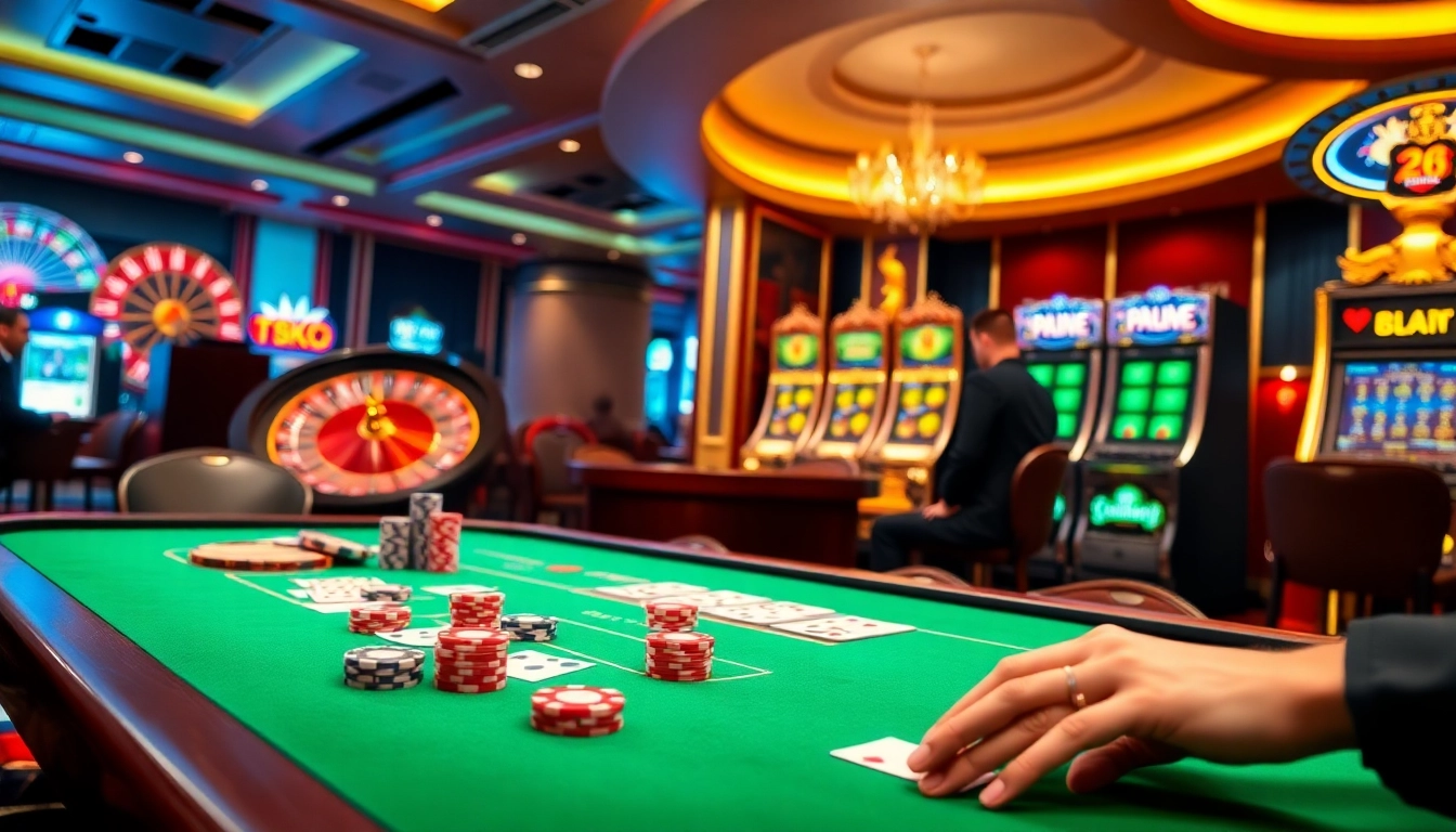 Experience excitement at TG88 with thrilling casino games and a vibrant atmosphere.