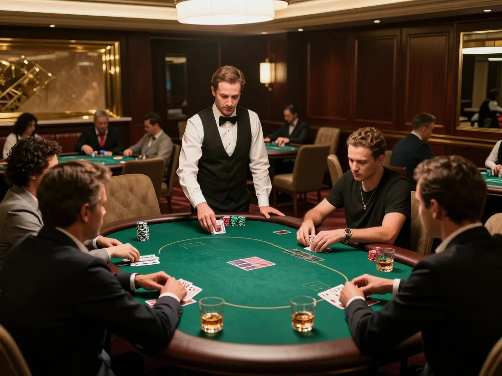 Experience high-stakes gameplay at https://fabet3.net/ in a luxurious VIP poker room atmosphere.