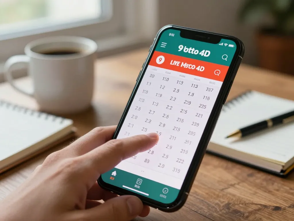 Check live 9 Lotto 4D results on mobile app from home.