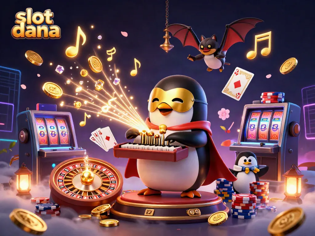 Experience thrilling gameplay with slot dana as golden coins and lucky symbols scatter in an exciting casino adventure.