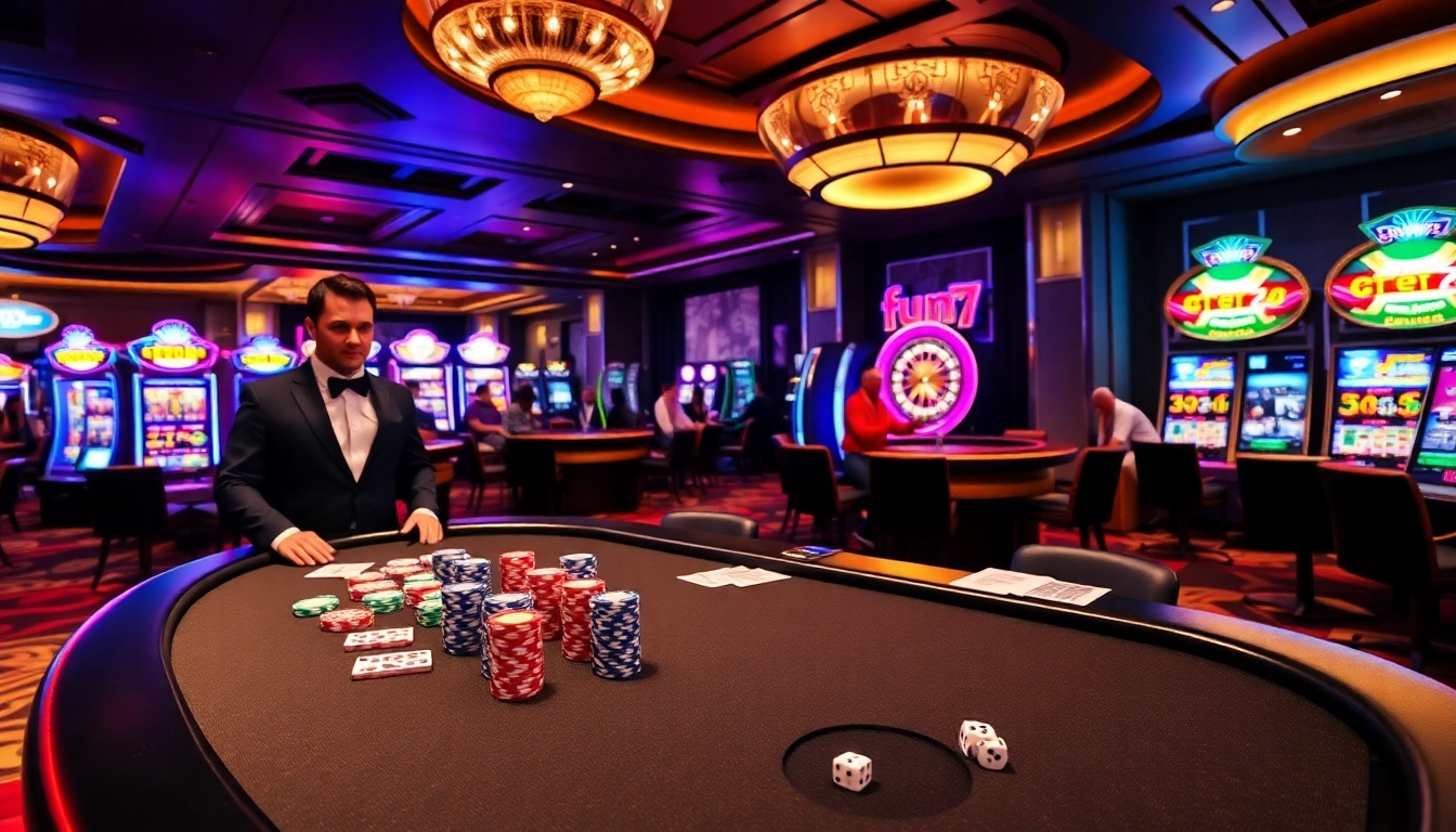 Experience the excitement of fun79 with engaging casino games and vibrant atmosphere.