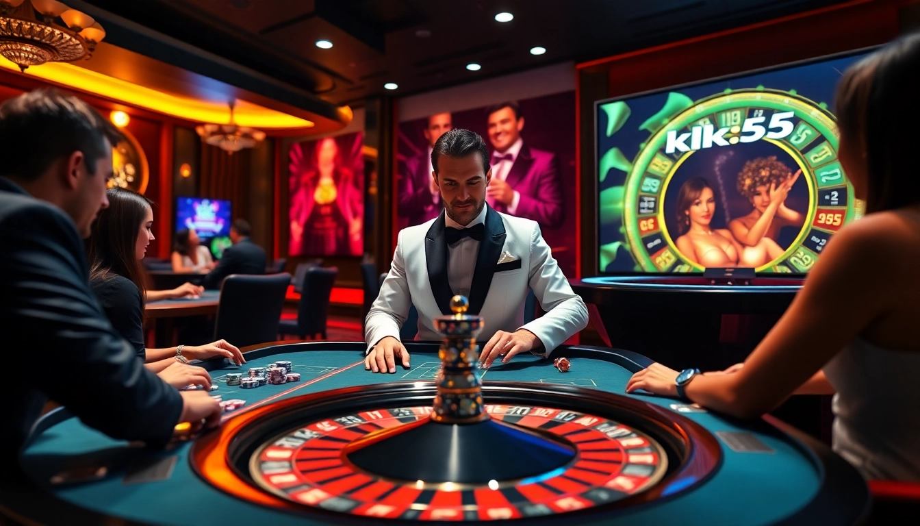 Participe de jogos de cassino empolgantes em https://kk55.global/ com ação vibrante de dealers ao vivo.