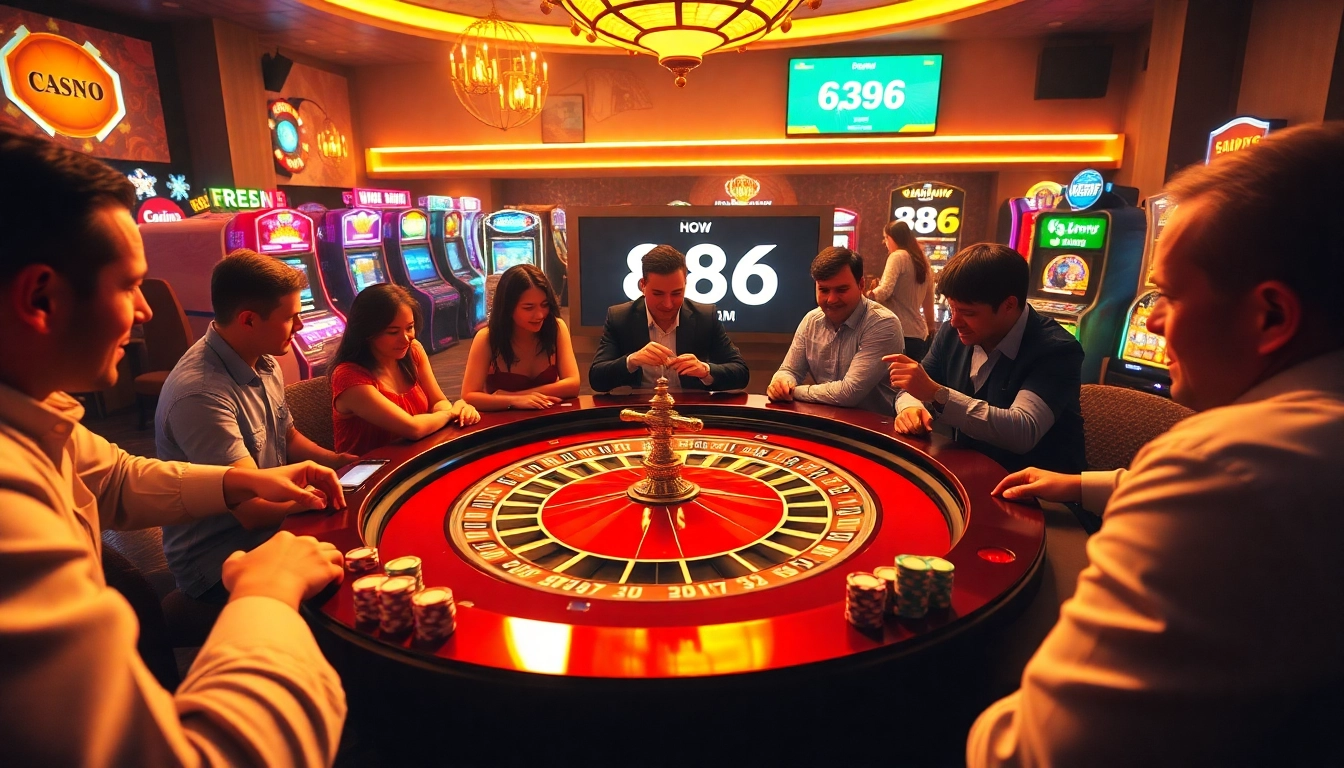 Experience thrilling gameplay at https://8s86.com/ with vibrant casino tables and lively players.