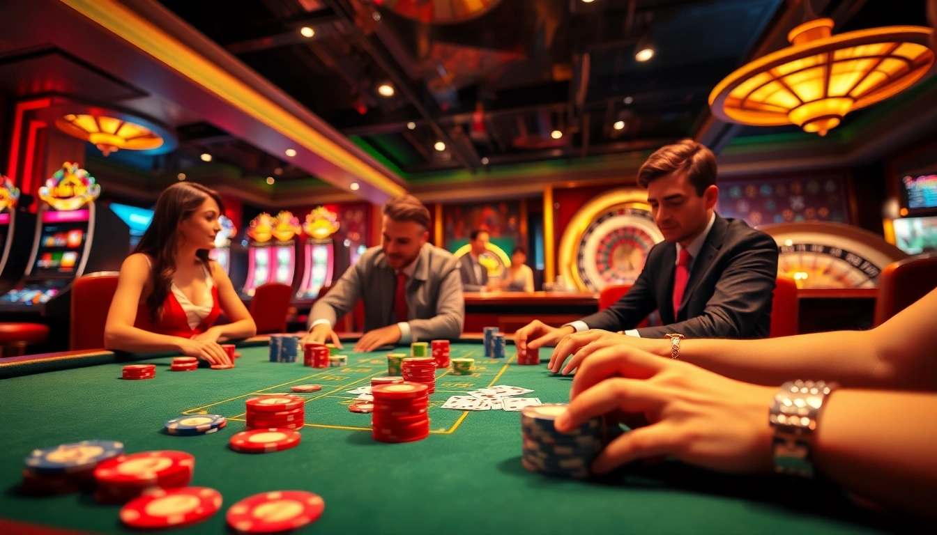 Experience thrilling gaming action at https://888neww8.com/ with vibrant poker tables and excited players.