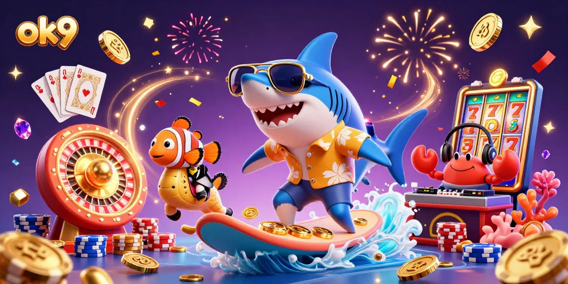Experience thrilling gameplay at ok9 with a vibrant underwater casino adventure featuring lively characters and exciting elements.