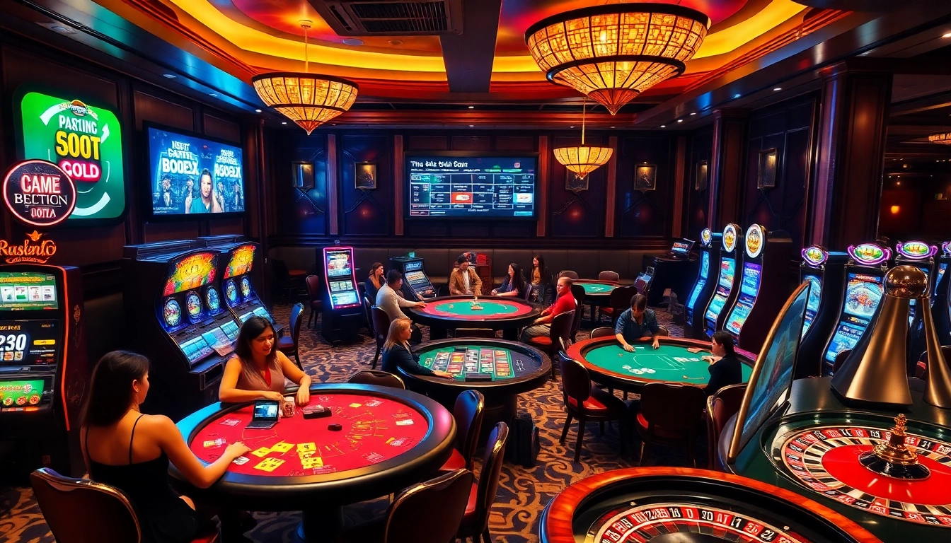 Experience the thrill of vin88ac.com with engaging casino scenes featuring poker and blackjack.