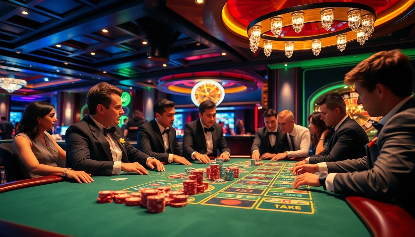 Experience thrilling gameplay at 22jl org with vibrant casino tables and exciting betting action.