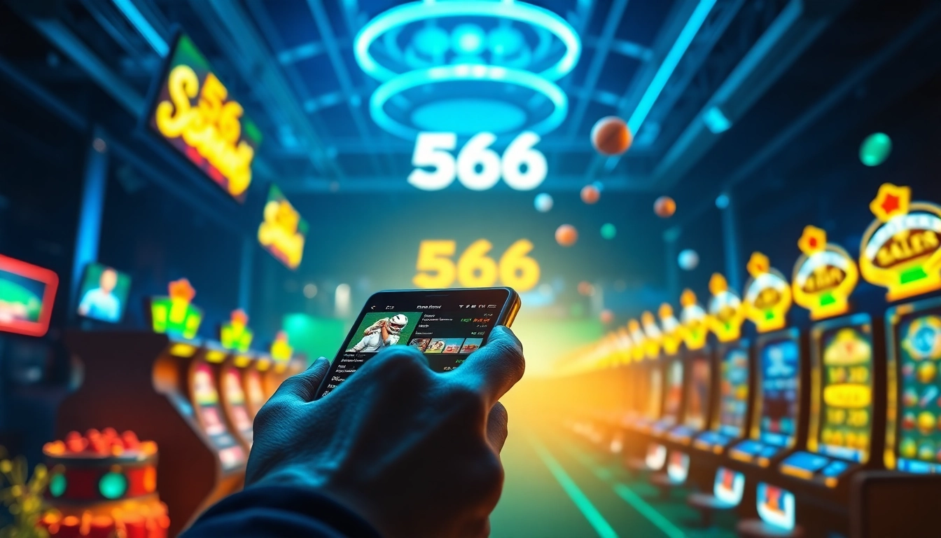 Online betting interface at https://566.jpn.com/ featuring diverse gaming options and vibrant visuals.