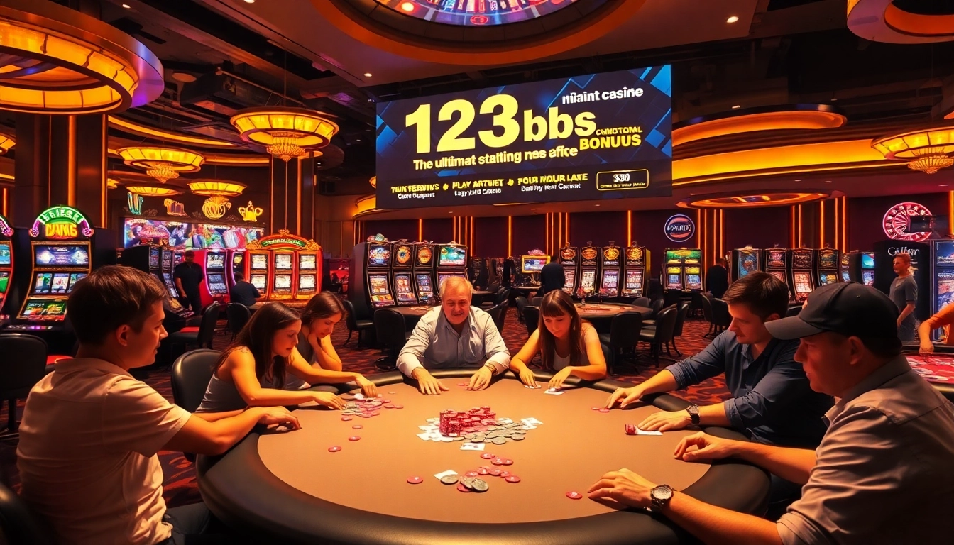 Experience thrilling gameplay at 123b.ing with exciting casino tables and vibrant slot machines.