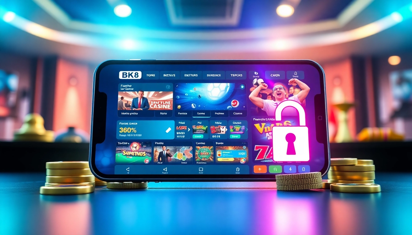 Interactive gaming experience at bk860s.com, showcasing sports betting, casino games, and user-friendly interface.