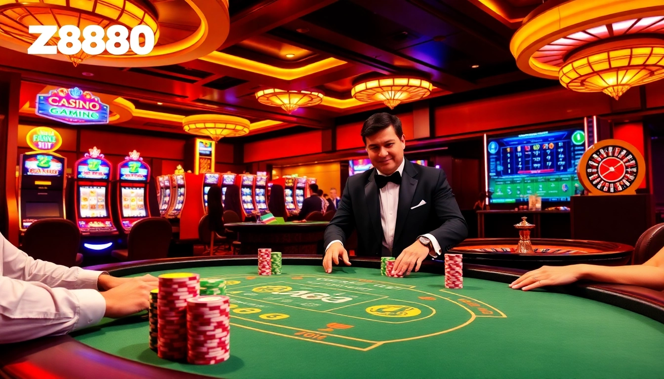 Experience thrilling poker action and casino excitement at https://az888.futbol with colorful chips and strategic gameplay.