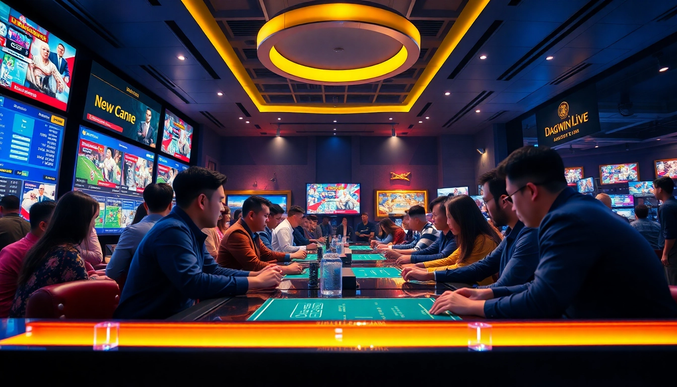 Experience the excitement of live betting at dagawin.live, featuring engaged players and dynamic gaming action.