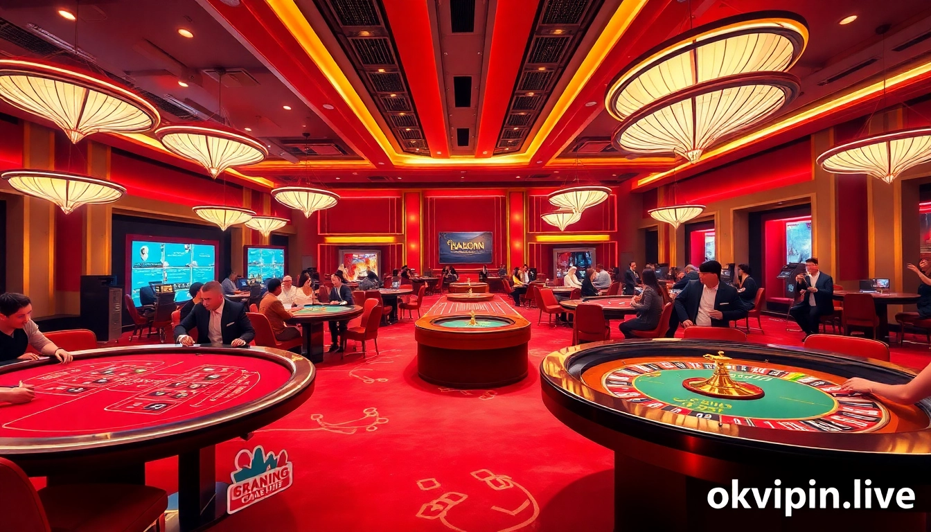 Experience the excitement of online gambling at okvipwin.live with engaging casino games.