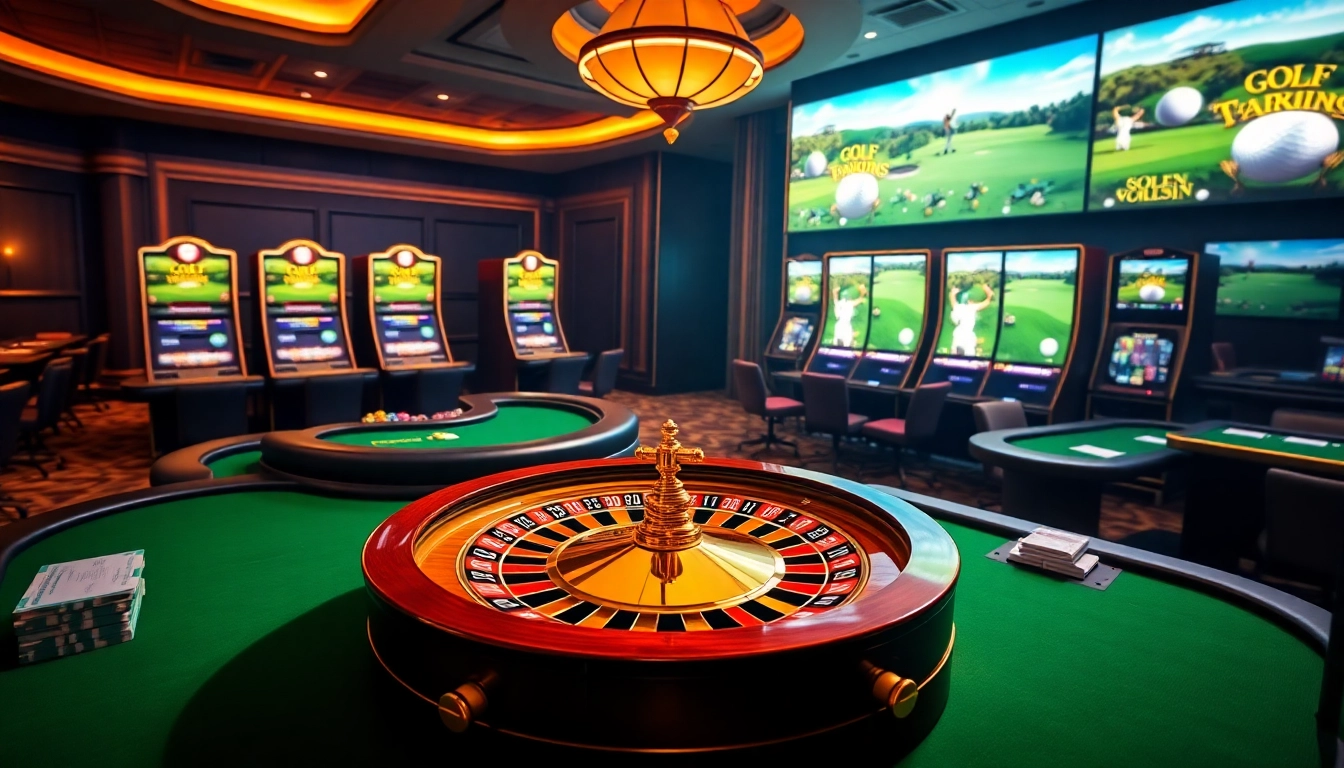 Experience thrilling gaming at https://mb66.golf/ with golf-themed slots and vibrant casino tables.